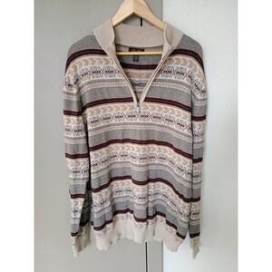 Tasso Elba Nordic fair isle eclectic grandpa old money dad core academia quarter